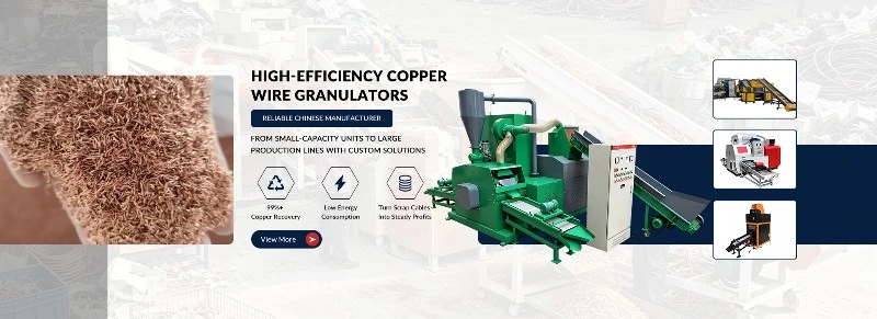 High-Efficiency Copper Wire Granulator Supply